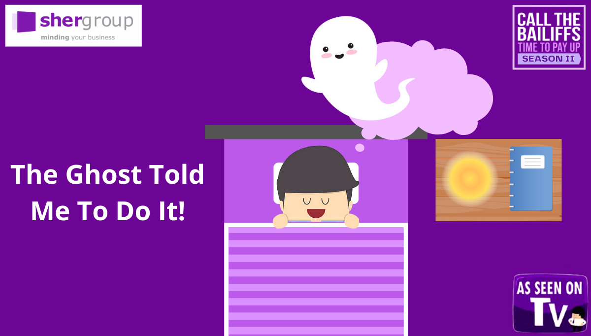  The Ghost told me to do it