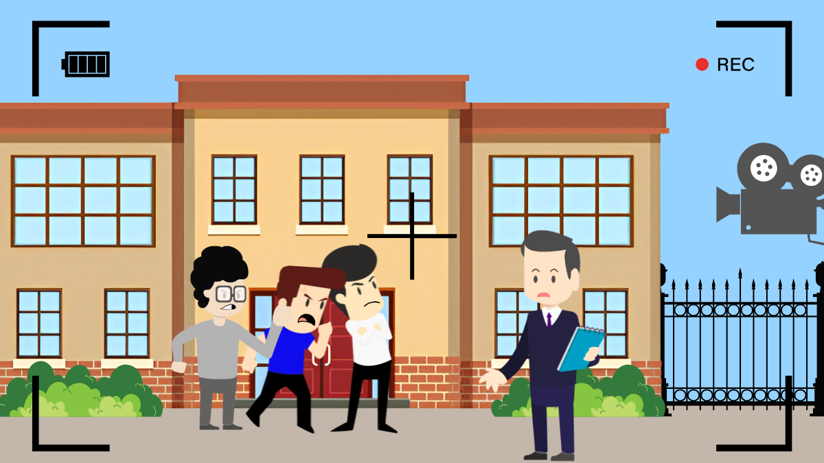 Six Trespassers Under Television Scrutiny